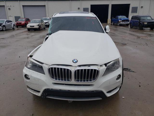 5UXWX7C52BL732488 - 2011 BMW X3 XDRIVE35I WHITE photo 5