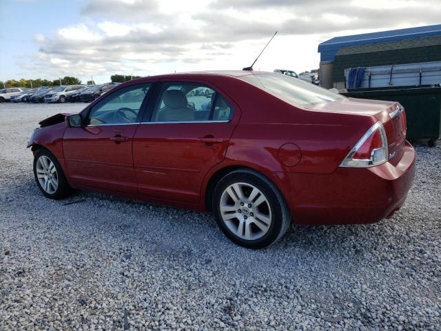 3FAHP081X8R200767 - 2008 FORD FUSION SEL MAROON photo 2