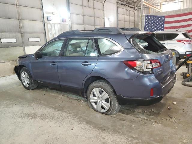 4S4BSBACXF3222300 - 2015 SUBARU OUTBACK 2.5I BLUE photo 2