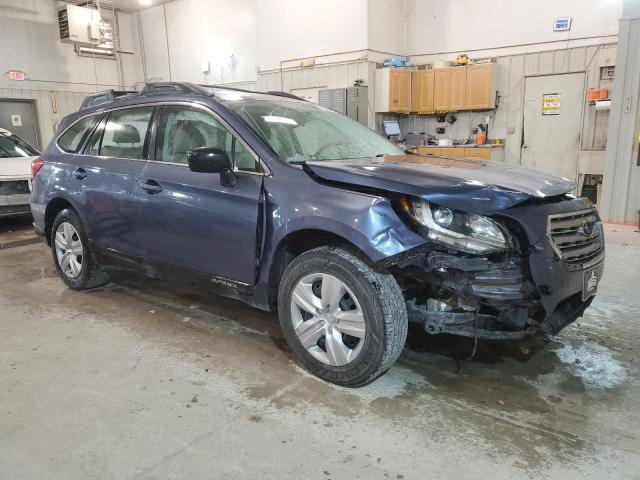 4S4BSBACXF3222300 - 2015 SUBARU OUTBACK 2.5I BLUE photo 4