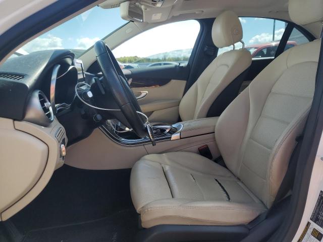 55SWF4KB4GU109408 - 2016 MERCEDES-BENZ C 300 4MATIC WHITE photo 7