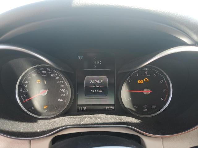 55SWF4KB4GU109408 - 2016 MERCEDES-BENZ C 300 4MATIC WHITE photo 9