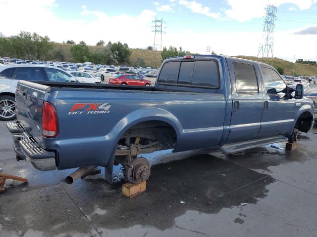 1FTWW31Y55EA63829 - 2005 FORD F350 SRW SUPER DUTY BLUE photo 3