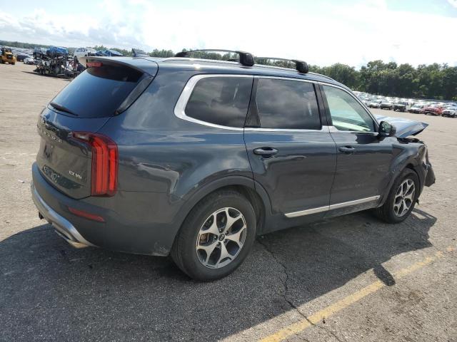 5XYP34HCXLG011436 - 2020 KIA TELLURIDE EX GRAY photo 3