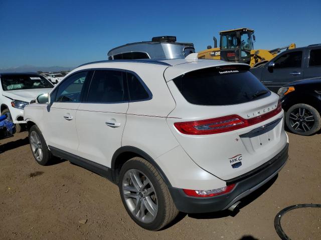 5LMCJ3D97KUL38732 - 2019 LINCOLN MKC RESERVE WHITE photo 2