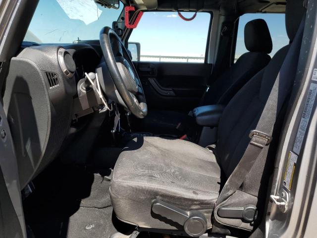 1C4BJWDG1GL139708 - 2016 JEEP WRANGLER U SPORT Արծաթագույն լուսանկար 7