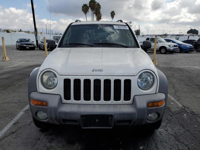 1J4GK48K44W283151 - 2004 JEEP LIBERTY SPORT WHITE photo 5