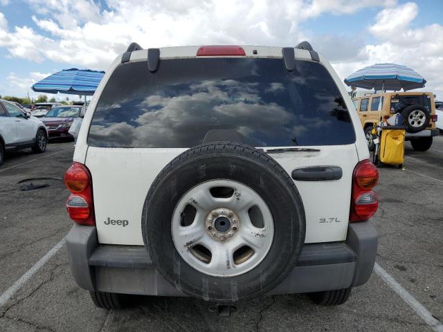 1J4GK48K44W283151 - 2004 JEEP LIBERTY SPORT WHITE photo 6