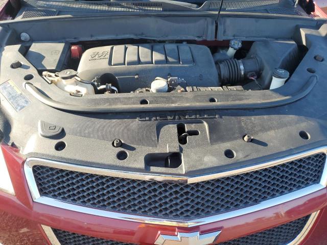 1GNKRGED7BJ180827 - 2011 CHEVROLET TRAVERSE LT MAROON photo 12