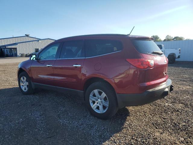 1GNKRGED7BJ180827 - 2011 CHEVROLET TRAVERSE LT MAROON photo 2
