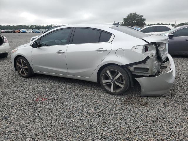 3KPFL4A85HE040851 - 2017 KIA FORTE EX SILVER photo 2