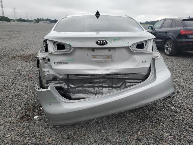 3KPFL4A85HE040851 - 2017 KIA FORTE EX SILVER photo 6