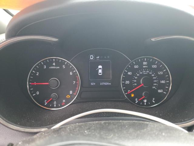 3KPFL4A85HE040851 - 2017 KIA FORTE EX SILVER photo 9