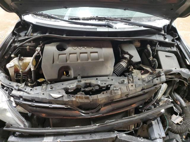 2T1BU4EE3DC959669 - 2013 TOYOTA COROLLA BASE GRAY photo 11