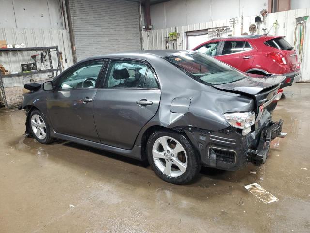 2T1BU4EE3DC959669 - 2013 TOYOTA COROLLA BASE GRAY photo 2