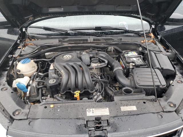 3VW2K7AJ4FM335817 - 2015 VOLKSWAGEN JETTA BASE Սև լուսանկար 11
