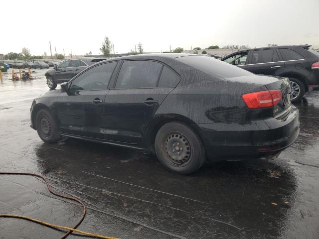 3VW2K7AJ4FM335817 - 2015 VOLKSWAGEN JETTA BASE Սև լուսանկար 2