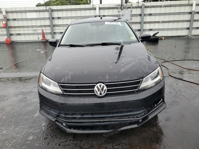 3VW2K7AJ4FM335817 - 2015 VOLKSWAGEN JETTA BASE Սև լուսանկար 5