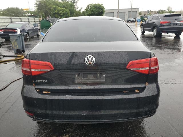 3VW2K7AJ4FM335817 - 2015 VOLKSWAGEN JETTA BASE Սև լուսանկար 6