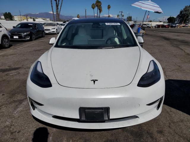 5YJ3E1EA0NF362344 - 2022 TESLA MODEL 3 أبيض صورة 5