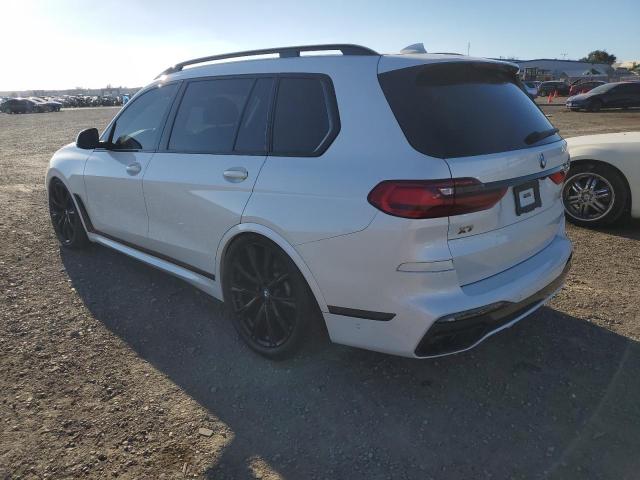 5UXCX6C03LLE35512 - 2020 BMW X7 M50I WHITE photo 2