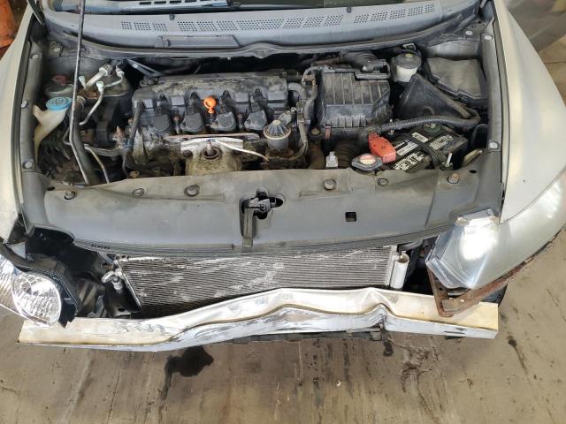 2HGFG12628H570538 - 2008 HONDA CIVIC LX SILVER photo 11