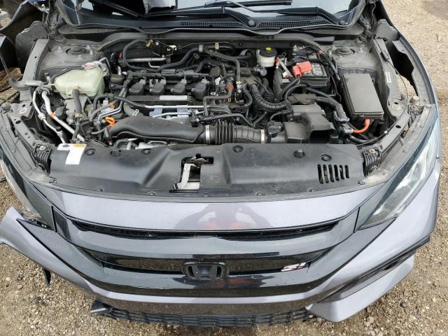 2HGFC1E54JH710108 - 2018 HONDA CIVIC SI GRAY photo 11