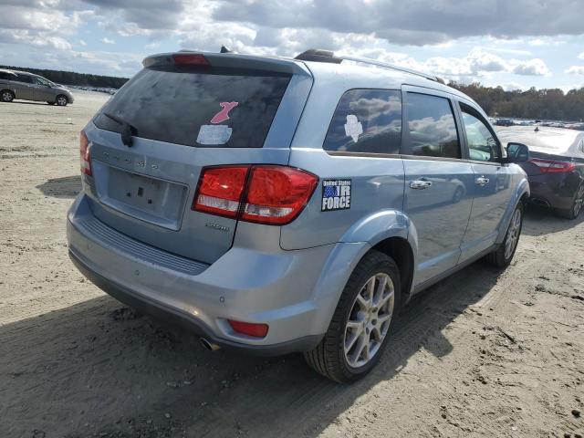 3C4PDCDG8DT594552 - 2013 DODGE JOURNEY CREW BLUE photo 3