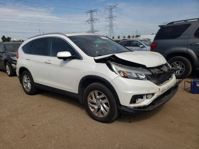 5J6RM4H70FL115087 - 2015 HONDA CR-V EXL WHITE photo 4