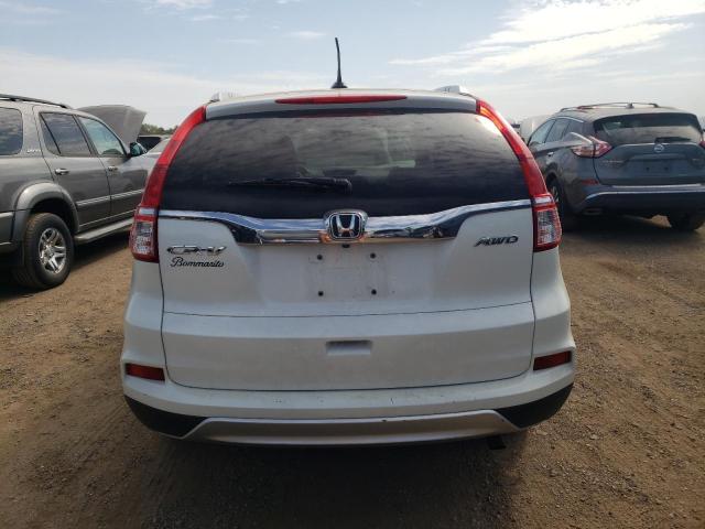 5J6RM4H70FL115087 - 2015 HONDA CR-V EXL WHITE photo 6