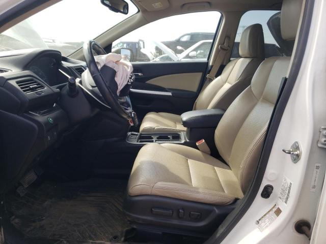 5J6RM4H70FL115087 - 2015 HONDA CR-V EXL WHITE photo 7