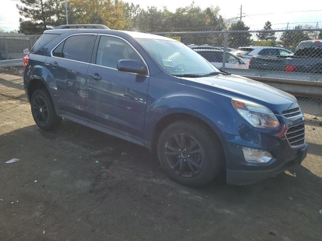 2GNFLFEKXG6180157 - 2016 CHEVROLET EQUINOX LT BLUE photo 4