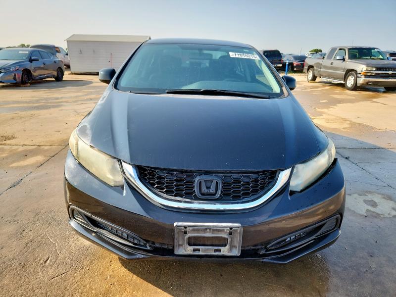 2HGFB2F53DH539041 - 2013 HONDA CIVIC LX Սև լուսանկար 5
