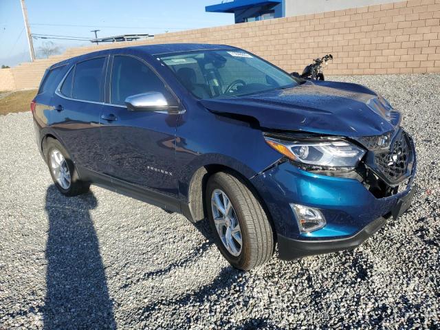 2GNAXUEVXM6140556 - 2021 CHEVROLET EQUINOX LT BLUE photo 4