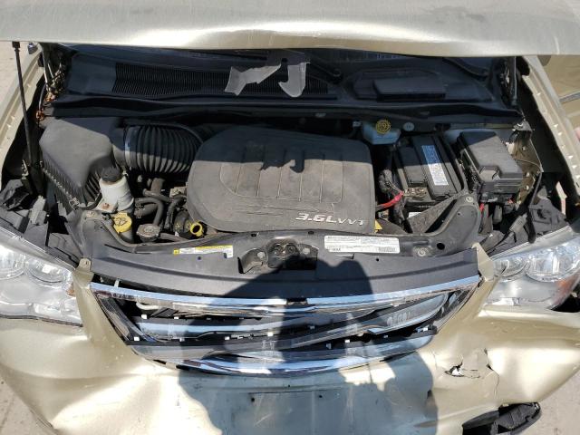 2C4RC1CG9CR138238 - 2012 CHRYSLER TOWN & COU TOURING L BEIGE photo 12