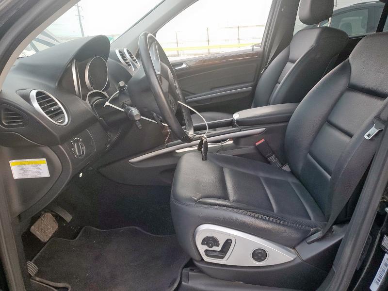 4JGBB8GB0AA600906 - 2010 MERCEDES-BENZ ML 350 4MATIC BLACK photo 7