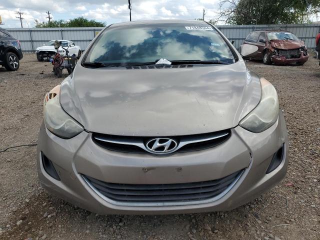 5NPDH4AE1DH438451 - 2013 HYUNDAI ELANTRA GLS BEIGE photo 5