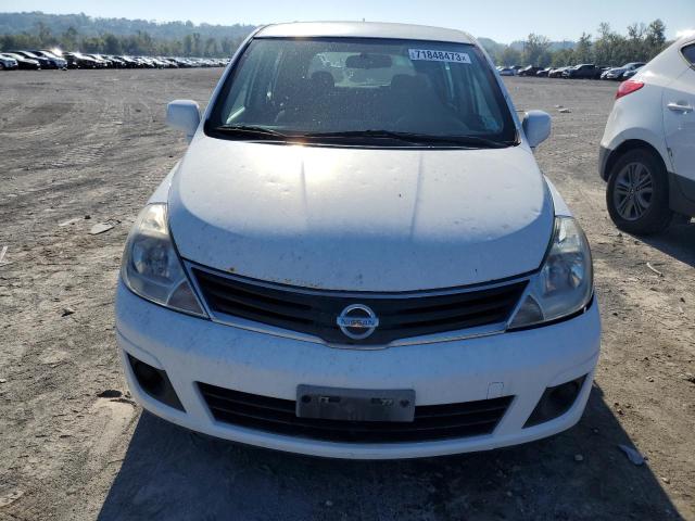 3N1BC1CP4AL438252 - 2010 NISSAN VERSA S WHITE photo 5