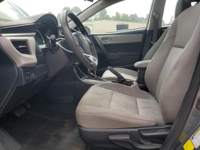 2T1BURHE3GC728624 - 2016 TOYOTA COROLLA L CHARCOAL photo 7