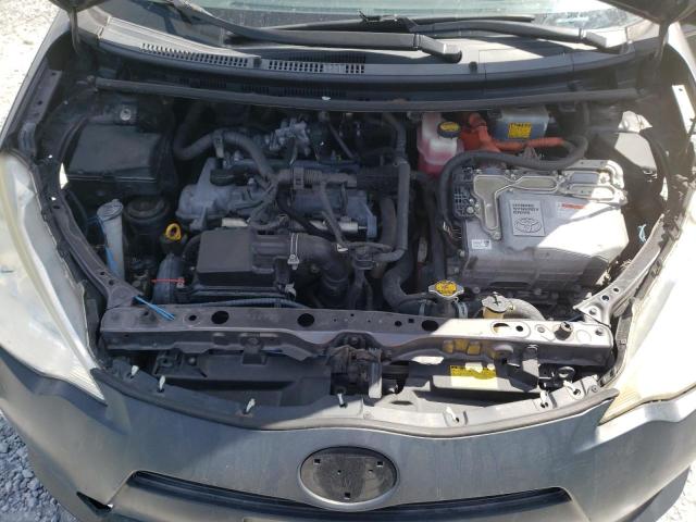 JTDKDTB31C1503895 - 2012 TOYOTA PRIUS C GRAY photo 11