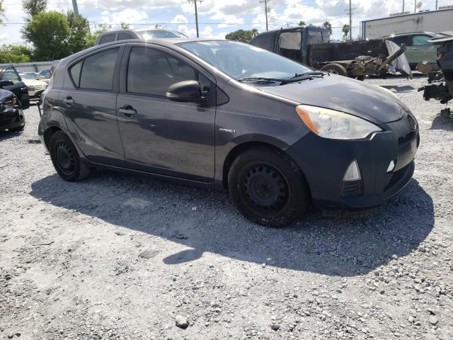 JTDKDTB31C1503895 - 2012 TOYOTA PRIUS C GRAY photo 4