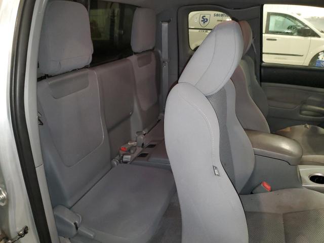 5TFUU4EN6BX015081 - 2011 TOYOTA TACOMA ACCESS CAB SILVER photo 10