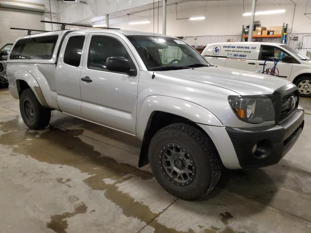 5TFUU4EN6BX015081 - 2011 TOYOTA TACOMA ACCESS CAB SILVER photo 4