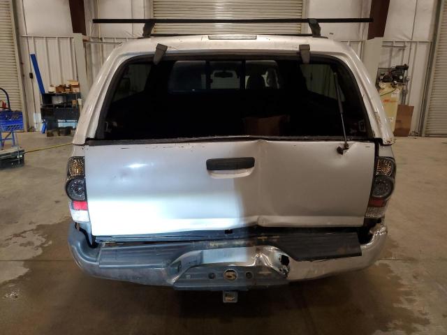 5TFUU4EN6BX015081 - 2011 TOYOTA TACOMA ACCESS CAB SILVER photo 6