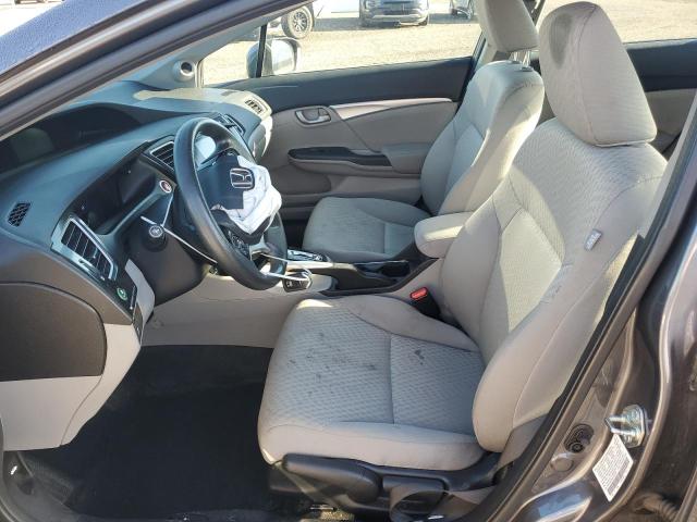2HGFB2F8XEH558231 - 2014 HONDA CIVIC EX GRAY photo 7