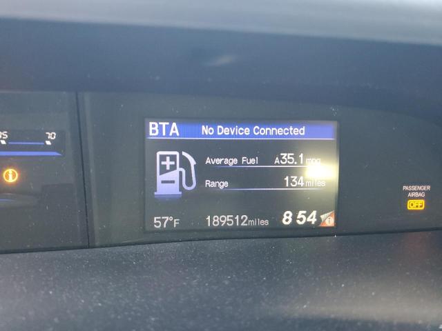 2HGFB2F8XEH558231 - 2014 HONDA CIVIC EX GRAY photo 9