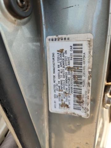 1NXBR32E93Z105878 - 2003 TOYOTA COROLLA CE 灰色 照片 12