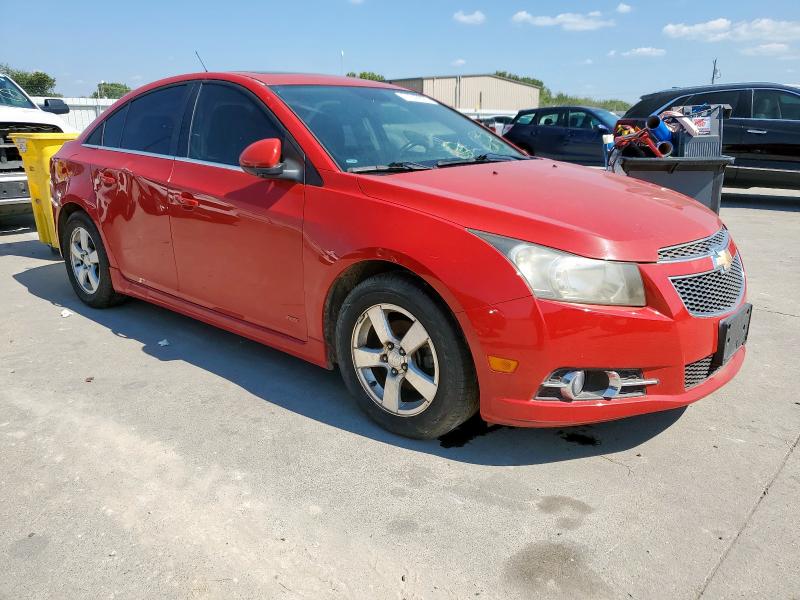 1G1PF5SC5C7341688 - 2012 CHEVROLET CRUZE LT 红色 照片 4