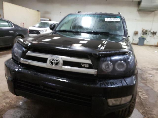 JTEBT14R350054541 - 2005 TOYOTA 4RUNNER SR5 BLACK photo 5