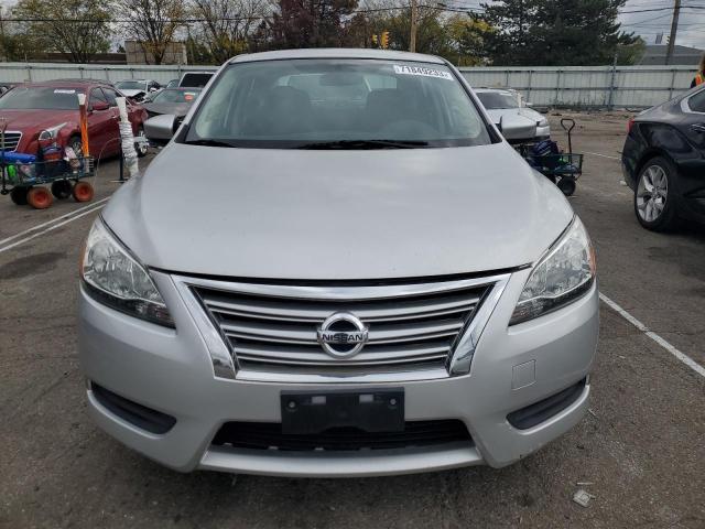 3N1AB7AP9FY319188 - 2015 NISSAN SENTRA S SILVER photo 5